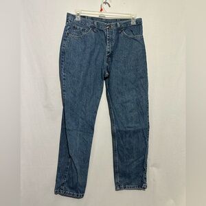 Wrangler Men's Straight Fit Blue Jeans